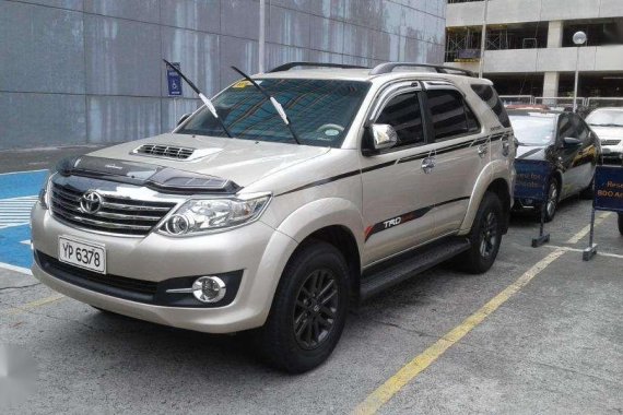 Toyota Fortuner G 2015 MT FOR SALE