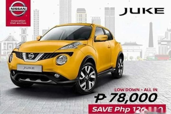 Nissan Juke 2018 Gasoline Cvt Yellow for sale