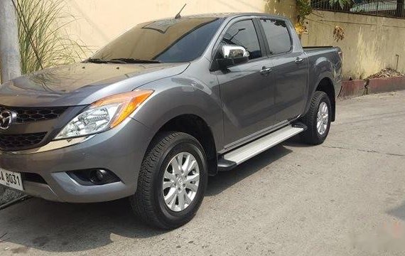 Mazda Bt-50 2014 Gasoline Automatic Grey