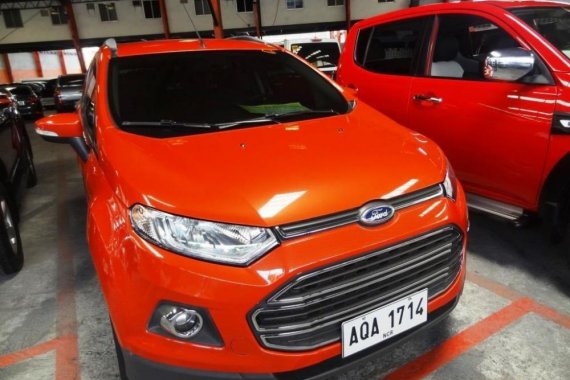 2015 Ford Ecosport Gasoline Manual for sale