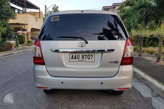 Toyota Innova 2014 G Manual Diesel FOR SALE