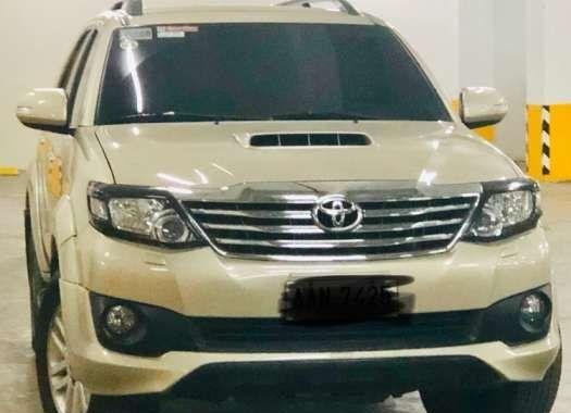 2014 Toyota Fortuner V TRD edition for sale