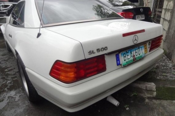 Mercedes-Benz Sl-Class 2001 Gasoline Automatic White