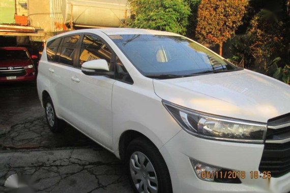 2017 Toyota Innova j 2.8 white for sale 