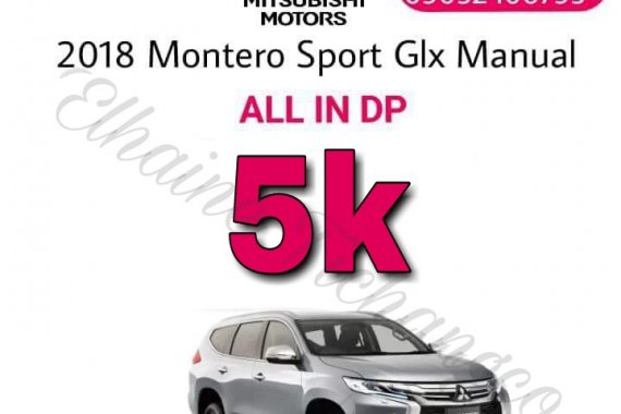 MITSUBISHI MONTERO SPORT 2018 For Sale 