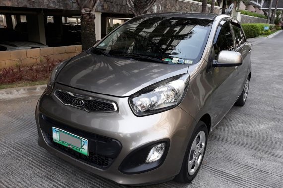 KIA PICANTO 2012 EX MT Gray For Sale 