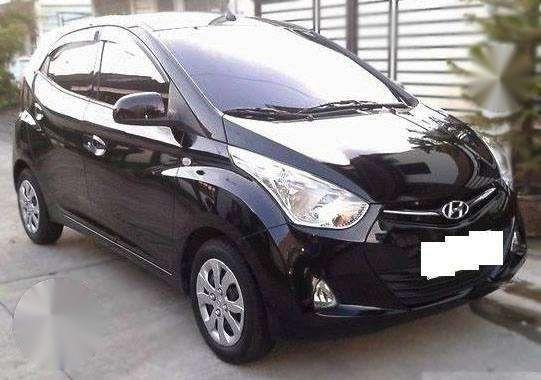 Hyundai Eon GLX 2016 MT Black No assume balance 