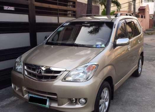 Toyota Avanza 2007 1.5G AT Php 338000