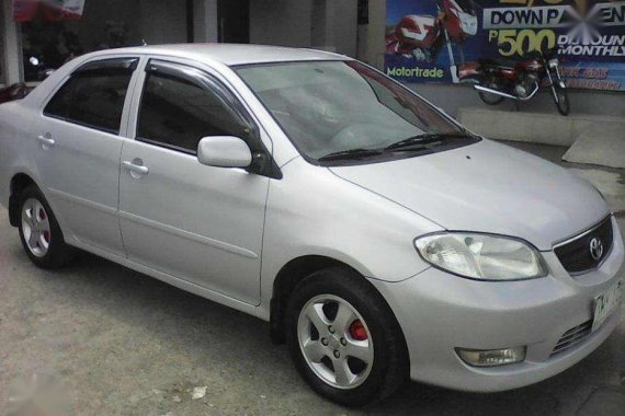 TOYOTA Vios e 2003 mt sale 211k fix