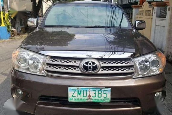2008 Toyota Fortuner G 2nd Generation body