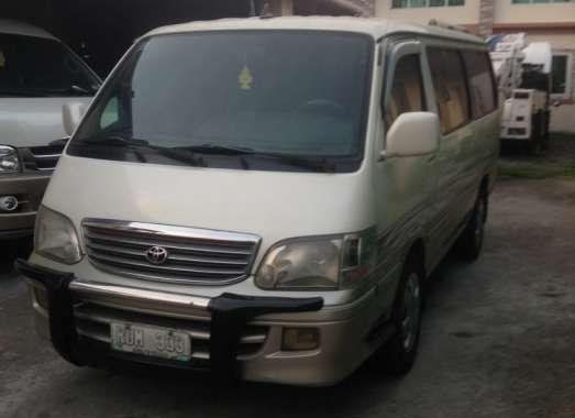 Toyota Hiace super Grandia J 2002 FOR SALE