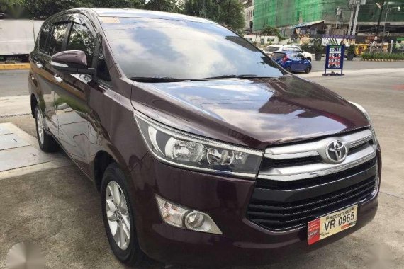 2017 Toyota Innova G 2.8 Diesel engine Automatic Transmission