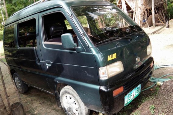 SUZUKI Multicab 2002 Green Van  For Sale 