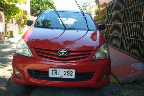 2011 Toyota Innova e diesel manual