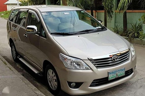 Toyota Innova 2012 2.5E Diesel Matic FOR SALE