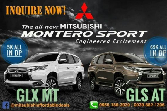 New 2018 Mitsubishi Montero Sport For Sale 