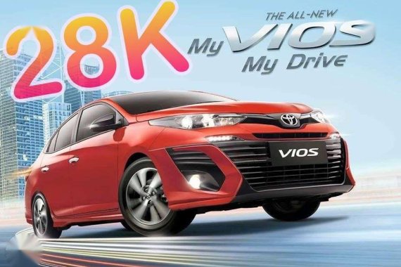 2018 TOYOTA VIOS Promo 28K Low Down All-In Buy NOW Pay LATER