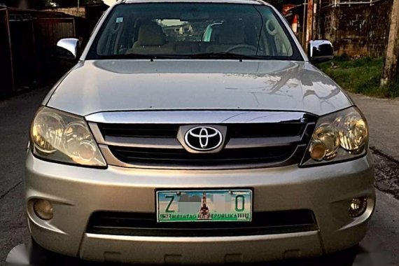 For Sale or Swap 2006 acquired model Toyota Fortuner G