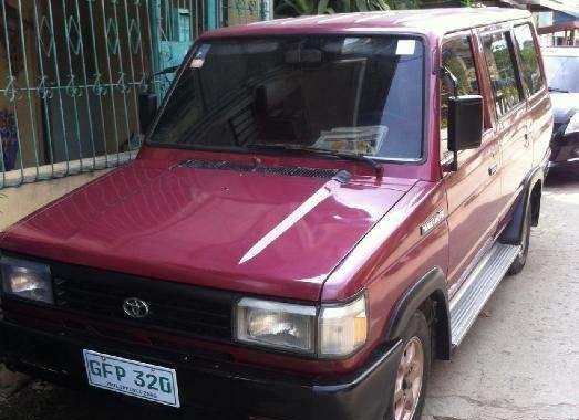 For Sale 1994 Toyota Tamaraw FX Wagon re-priced at Php 125,000.00