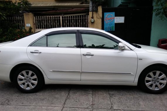 Toyota Camry 2.4G 2007 Pearl White Casa Maintain