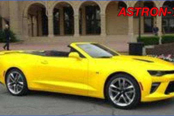 2018 Brandnew Convertible Chevrolet Camaro RS V6 Full Options