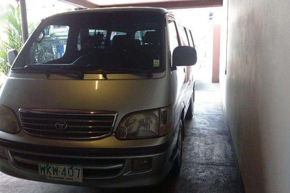 Toyota Hi-Ace 1999 (Personal Use) FOR SALE