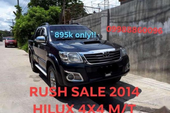2014 Toyota Hilux 4x4 Manual RUSH