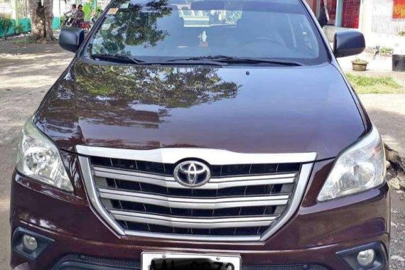 Toyota Innova E 2.5 2014 FOR SALE