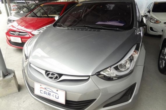 Hyundai Elantra 2014 Gasoline Automatic Silver