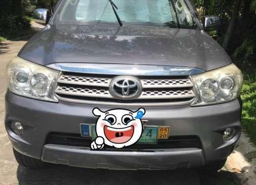 Toyota Fortuner 2011 AT Diesel P 790,000 negotiable