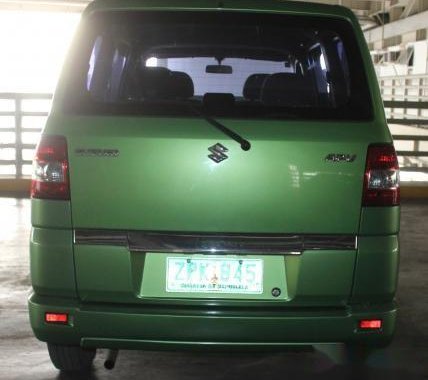 Suzuki Apv 2009 Gasoline Automatic Green