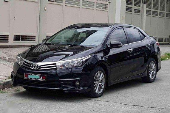 2016 Toyota Corolla Altis 1.6G 7 speed CVT Automatic