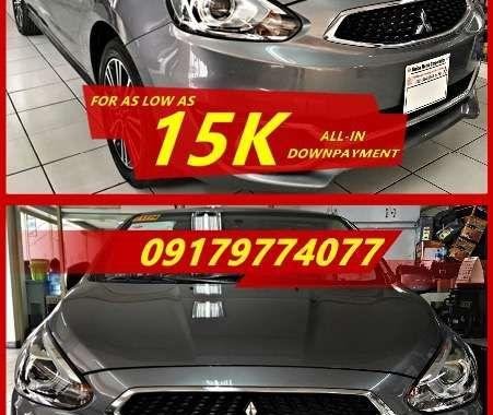As low as 15K CASH OUT 2018 Mitsubishi Mirage Hatchback Gls Automatic