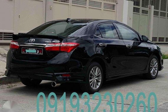 2016 Toyota Corolla Altis 1.6G 7 speed CVT Automatic