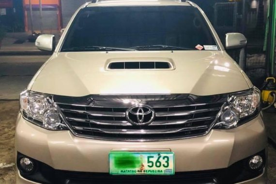 Toyota Fortuner 2014 FOR SALE