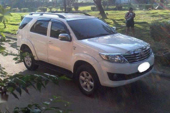 RUSH SALE Toyota Fortuner Diesel AT Acquired 2012
