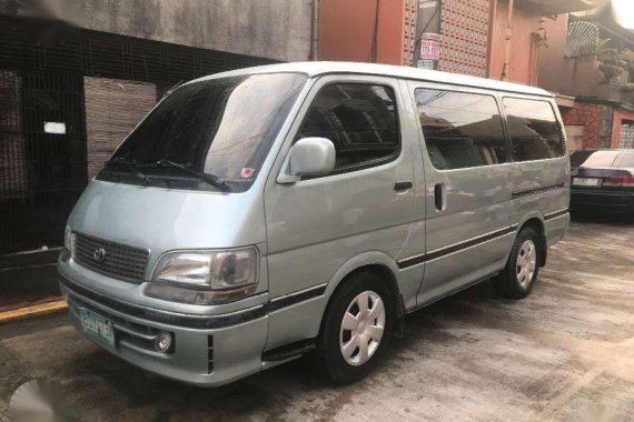 2002 Toyota Hiace Grandia diesel matic 