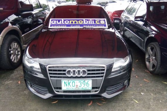 2009 AUDI A4 Black Sedan For Sale 