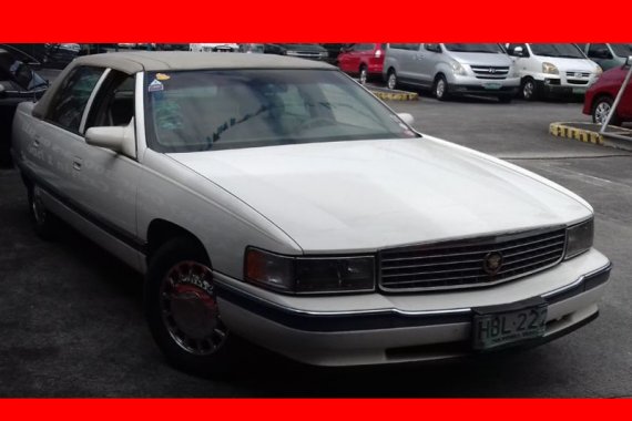 1994 CADILLAC DEVILLE White For Sale 