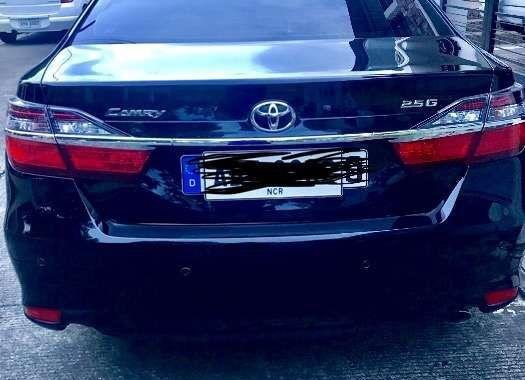 2015 Toyota Camry 2.5G AT black