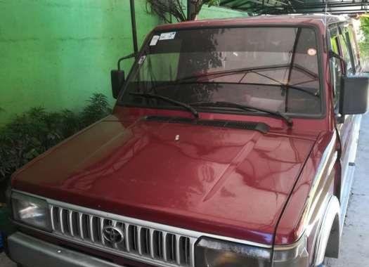 SELLING Toyota Tamaraw fx 1997 