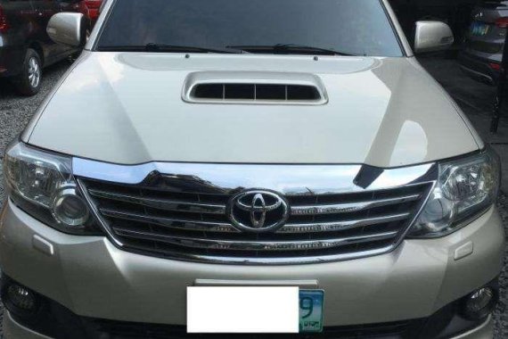 2013 Toyota Fortuner for sale