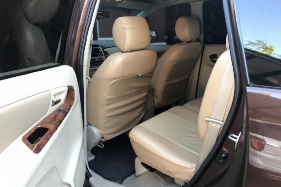 Toyota Innova G 2016 Brown For Sale 