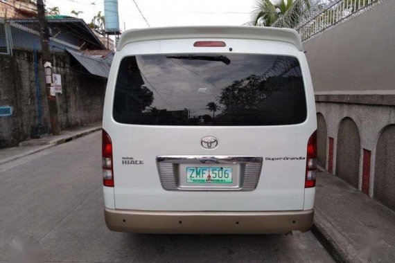 2008 Toyota Hiace Super Grandia for sale