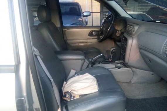 2004 Chevrolet Trailblazer Silver For Sale 