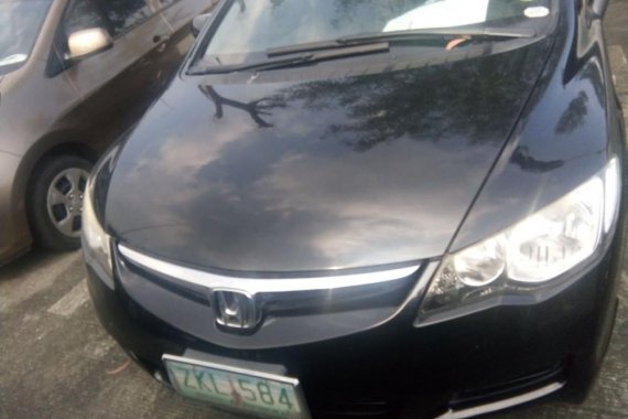 2007 HONDA CIVIC Black For Sale 