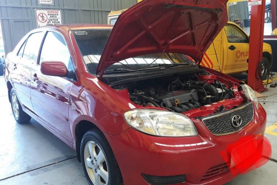 2005 Toyota Vios E M/T Red For Sale 