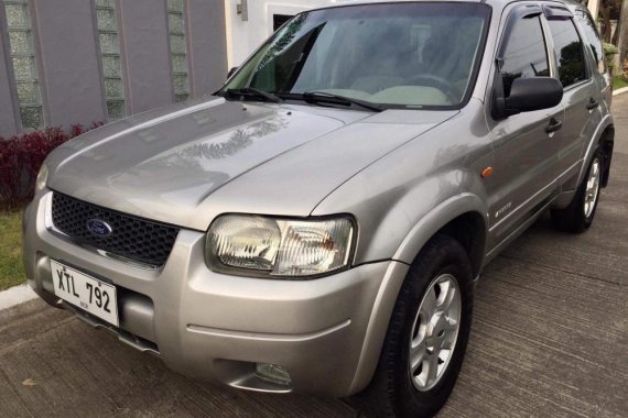 Ford Escape Xls 2005 Silver For Sale 