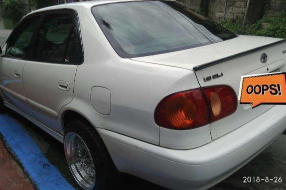 Toyota Corolla 2000 Model 1.6 GLI EFI Automatic transmission