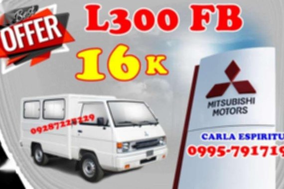 Lowest down ever Mitsubishi L300 fb free dash cam back up camera